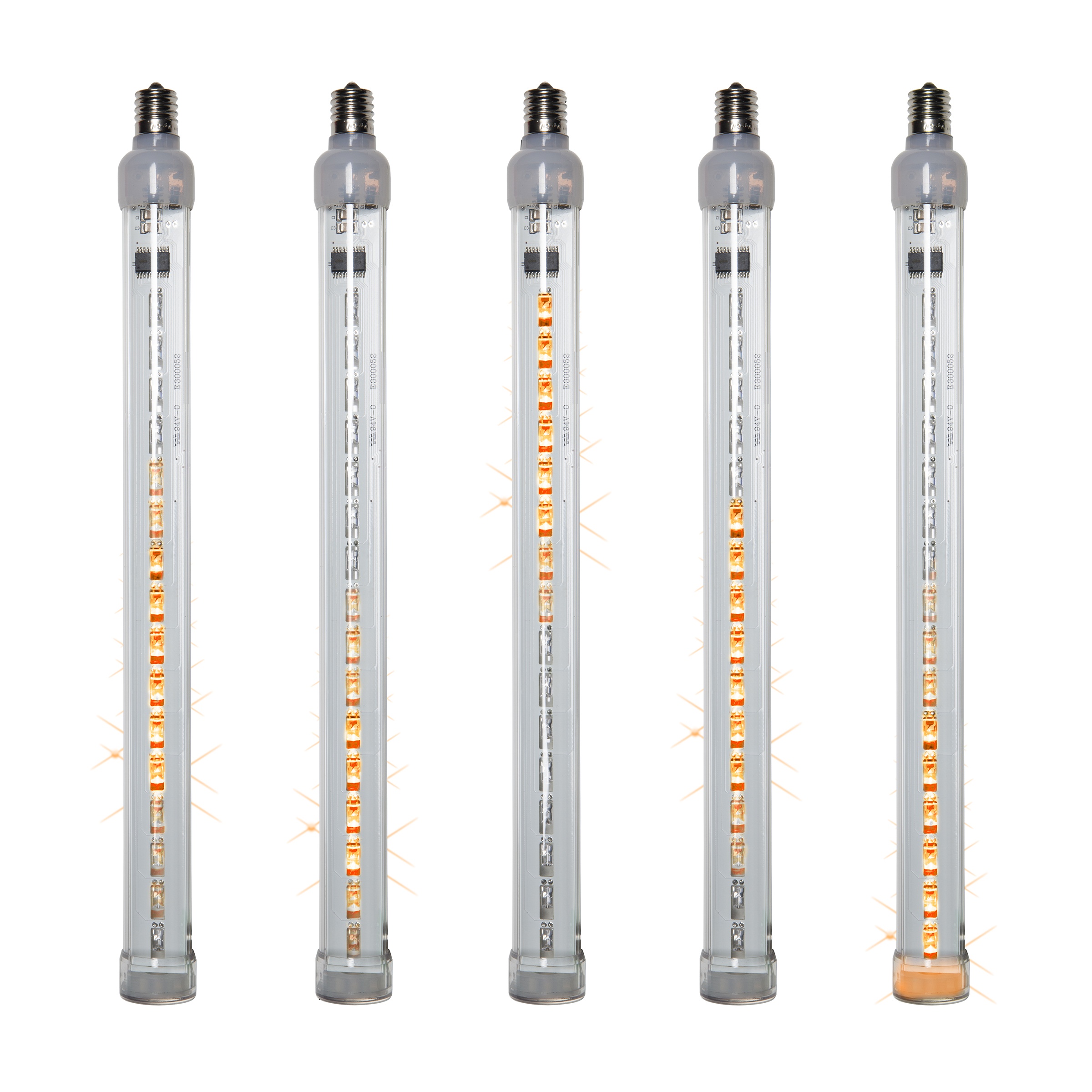 Amber Grand Cascade LED Bulb