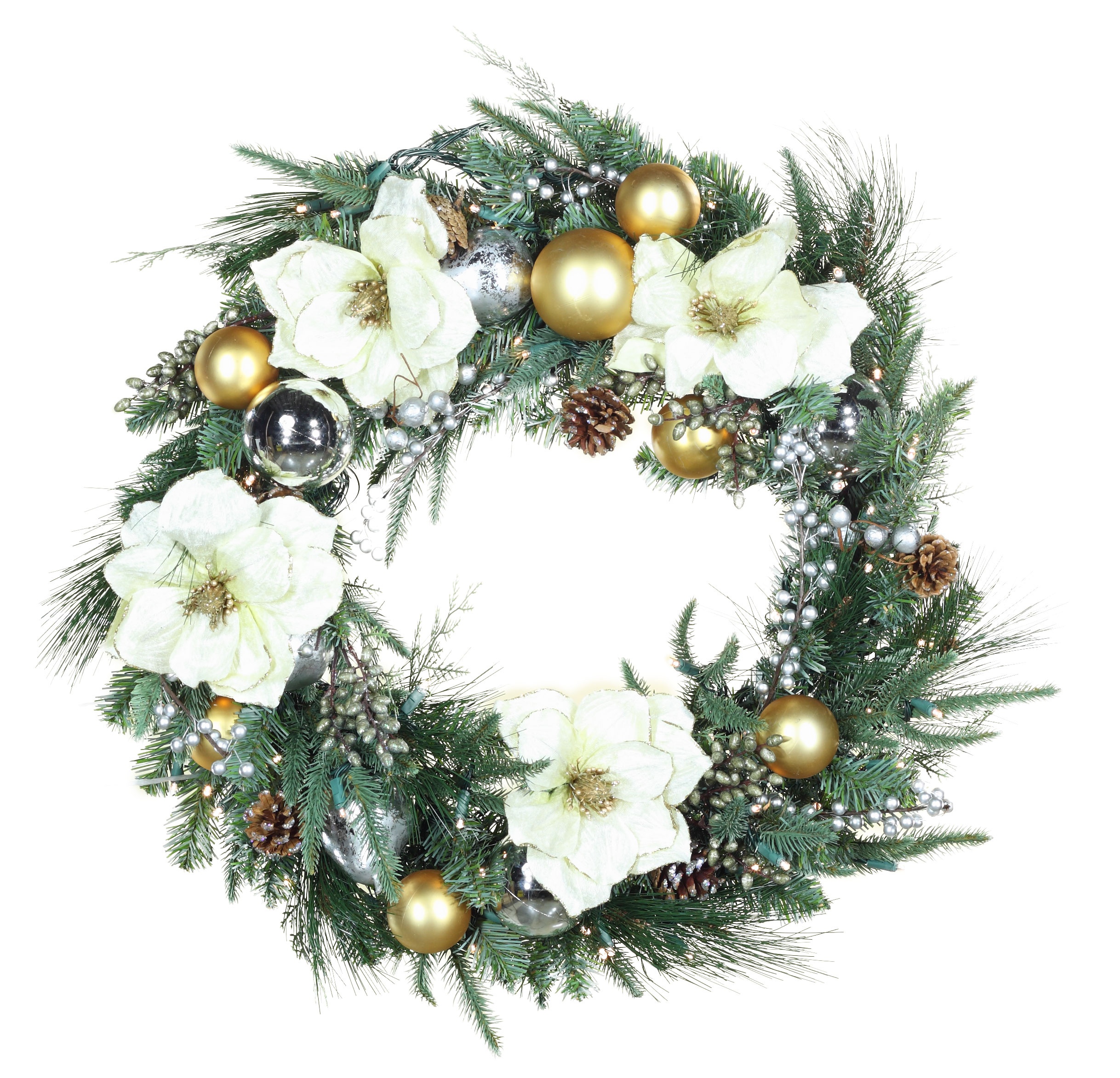 Aspen Silver Wreath