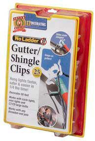 Gutter / Shingle Clips, 25 Pack