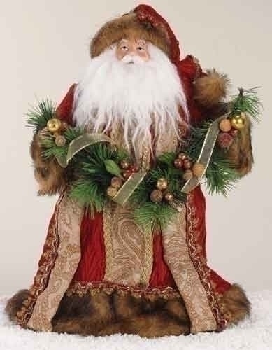 Santa tree topper
