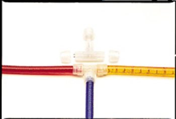2-Wire, 13mm 1/2, Clear T-Connector