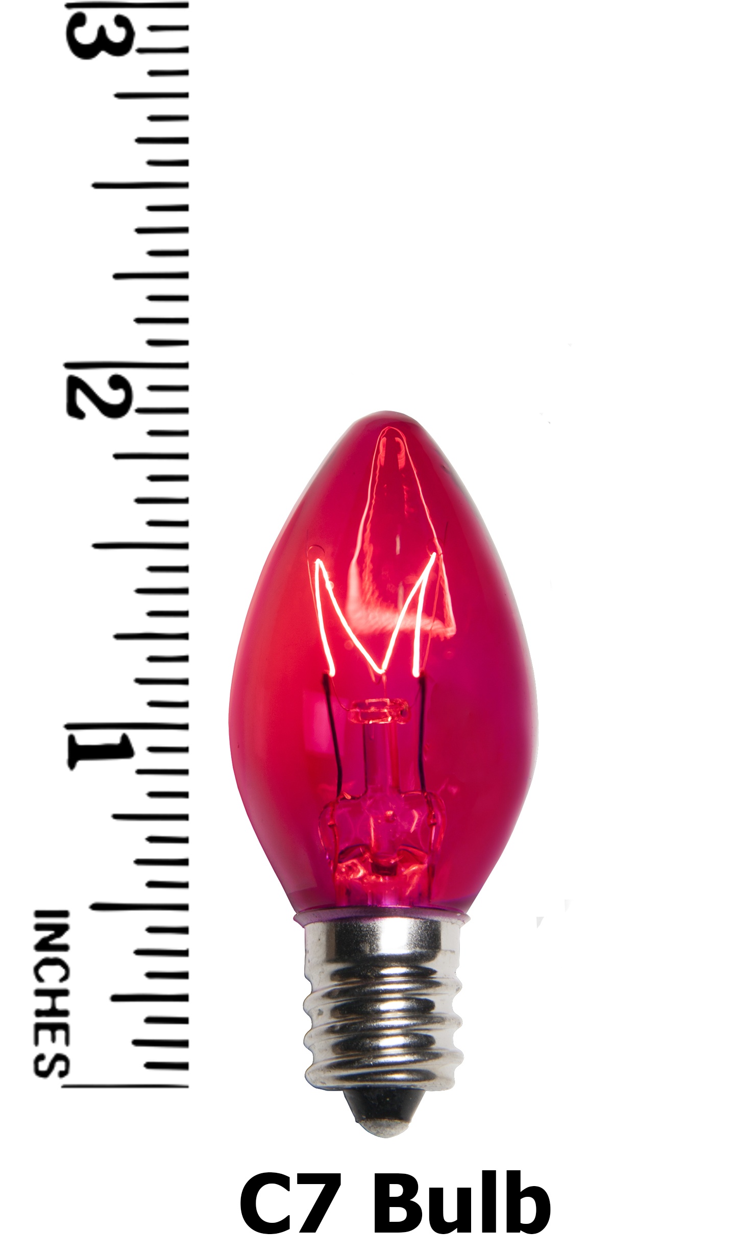 C7 Pink Bulb Measurements