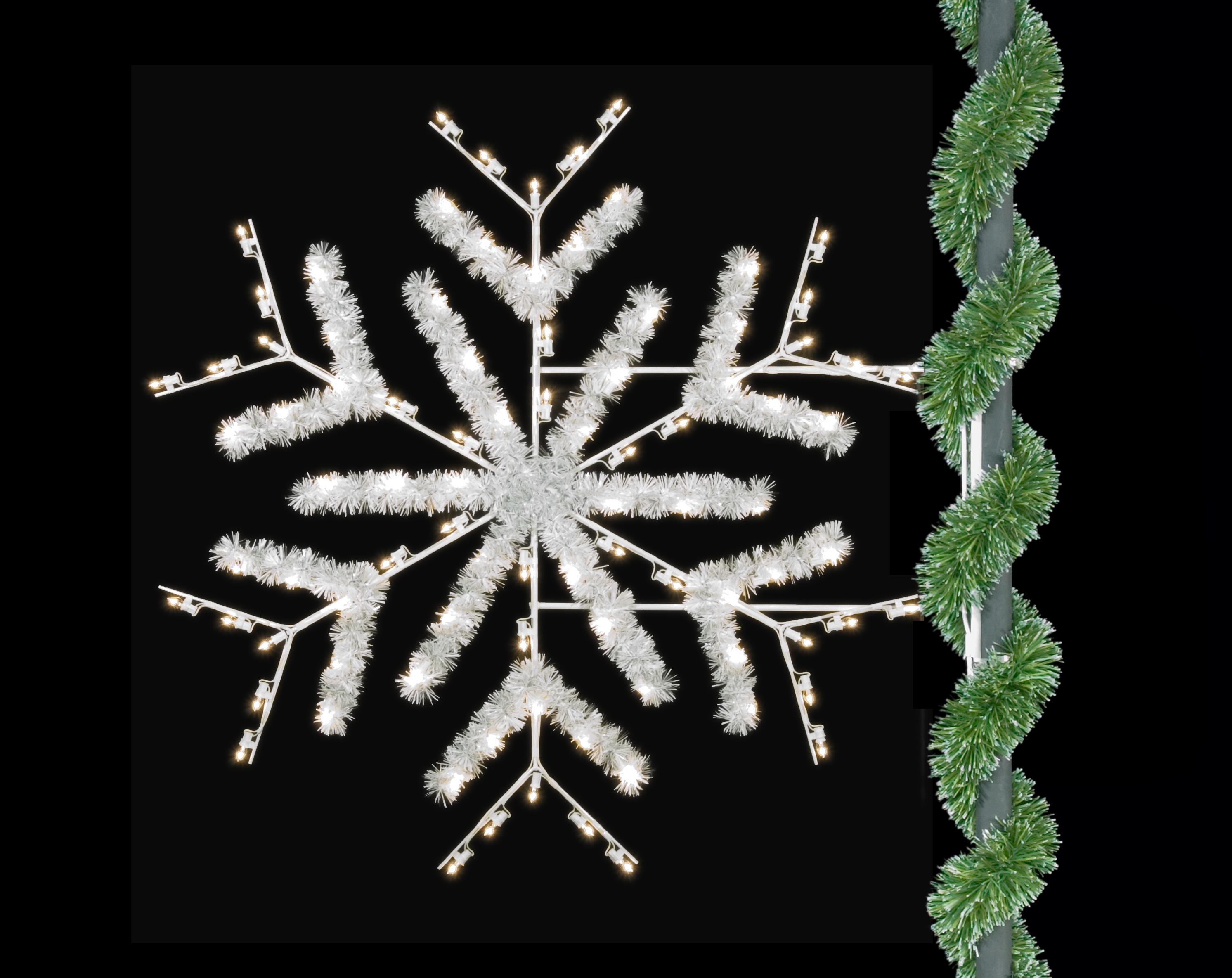 Deluxe Forked Snowflake