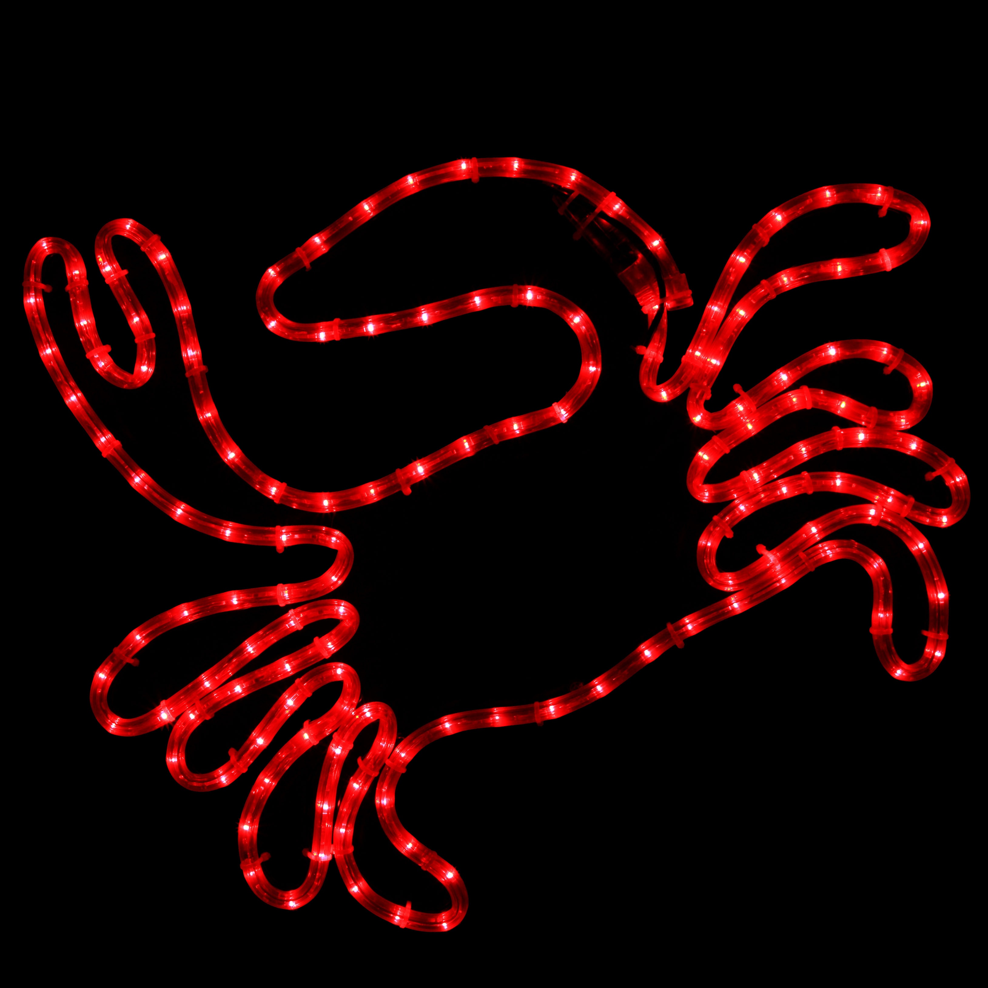 LED crab motif