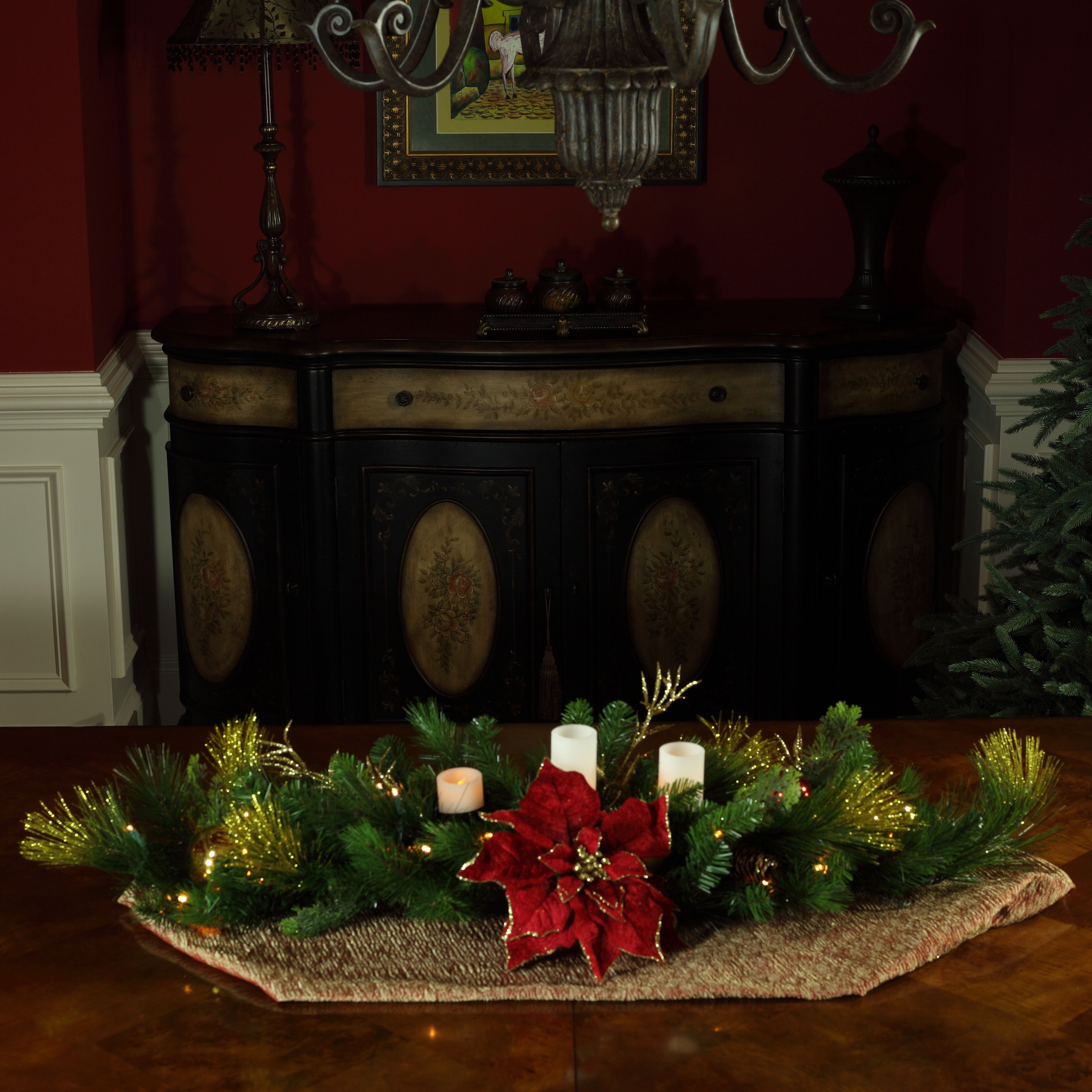 Crimson Harvest Centerpiece