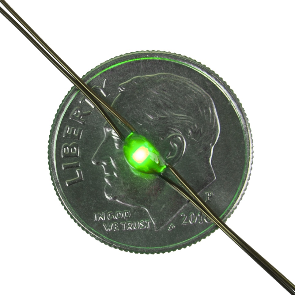 LED Green Fairy Lights Battery Operated Ultra Thin Wire