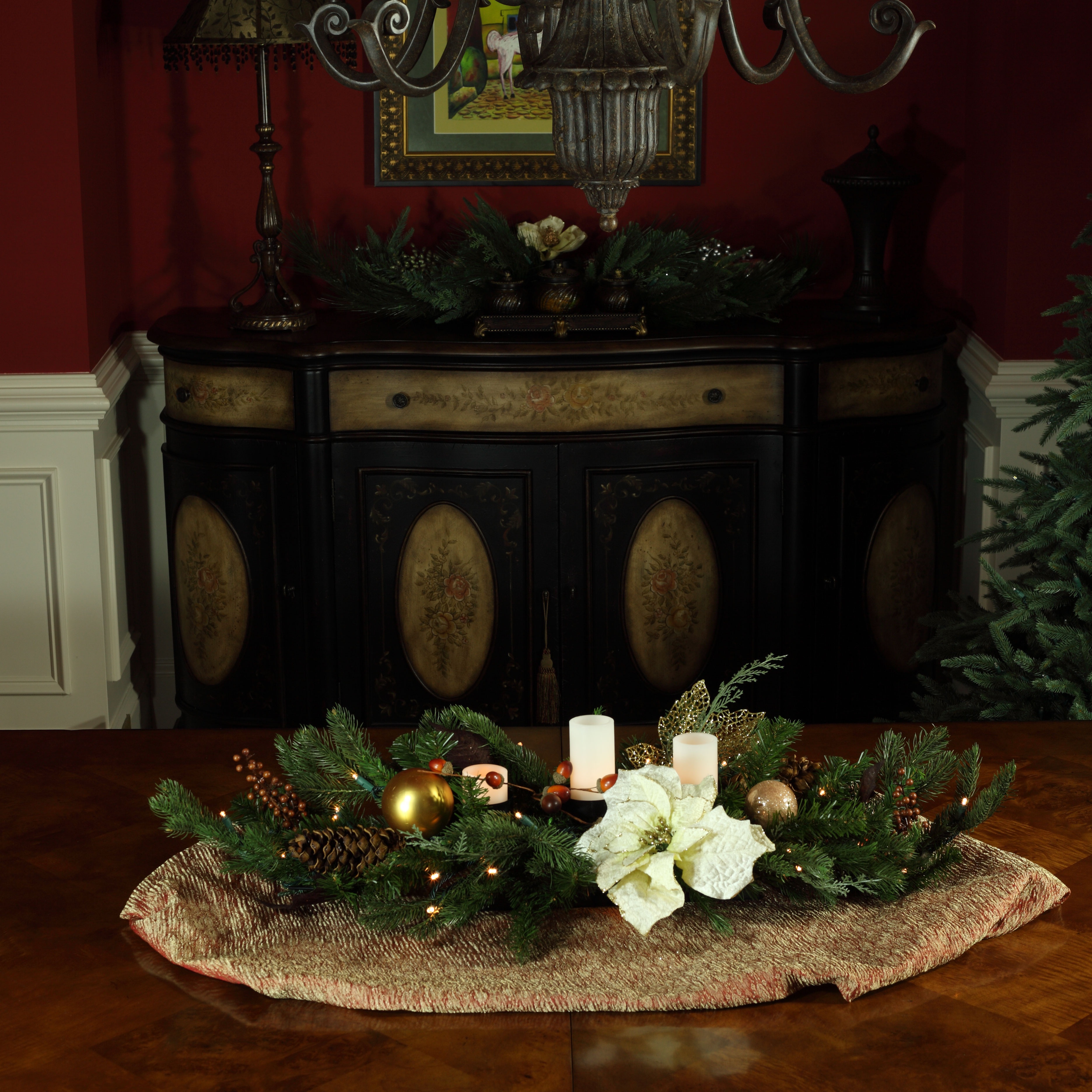 Vermont White Centerpiece
