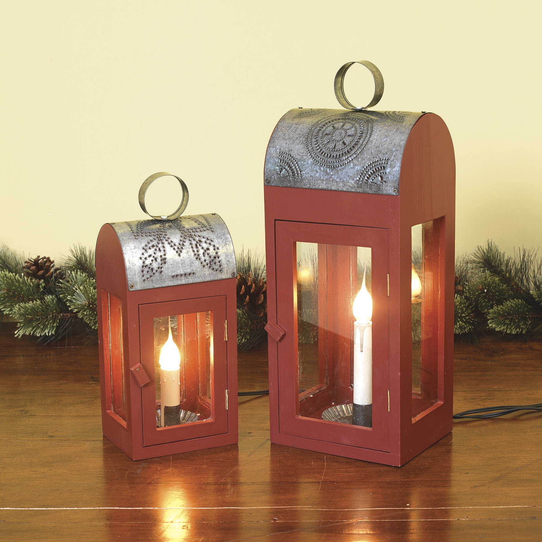 Wooden Electric Lamp