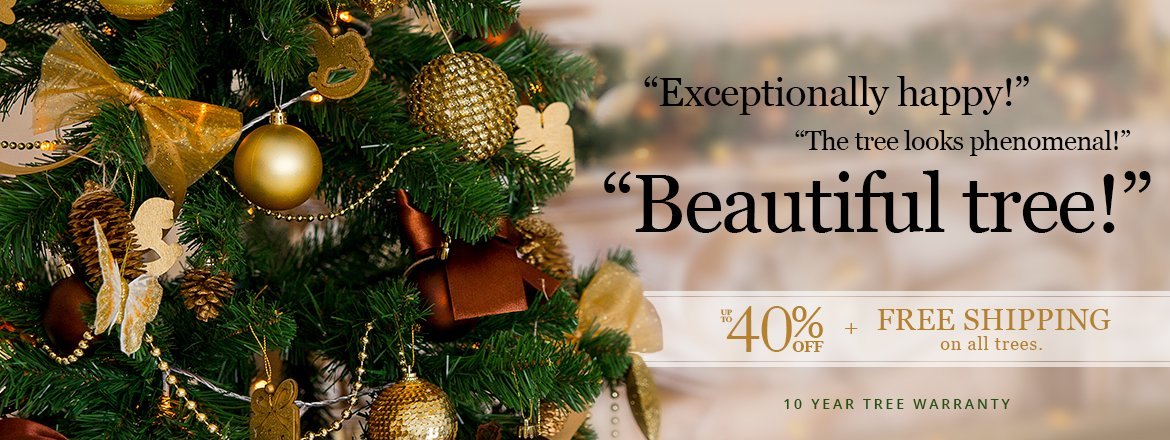 Artificial Christmas Trees