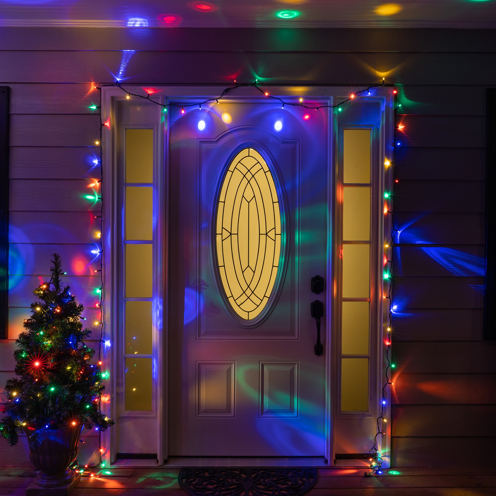 LED Halo Multicolor Christmas Lights