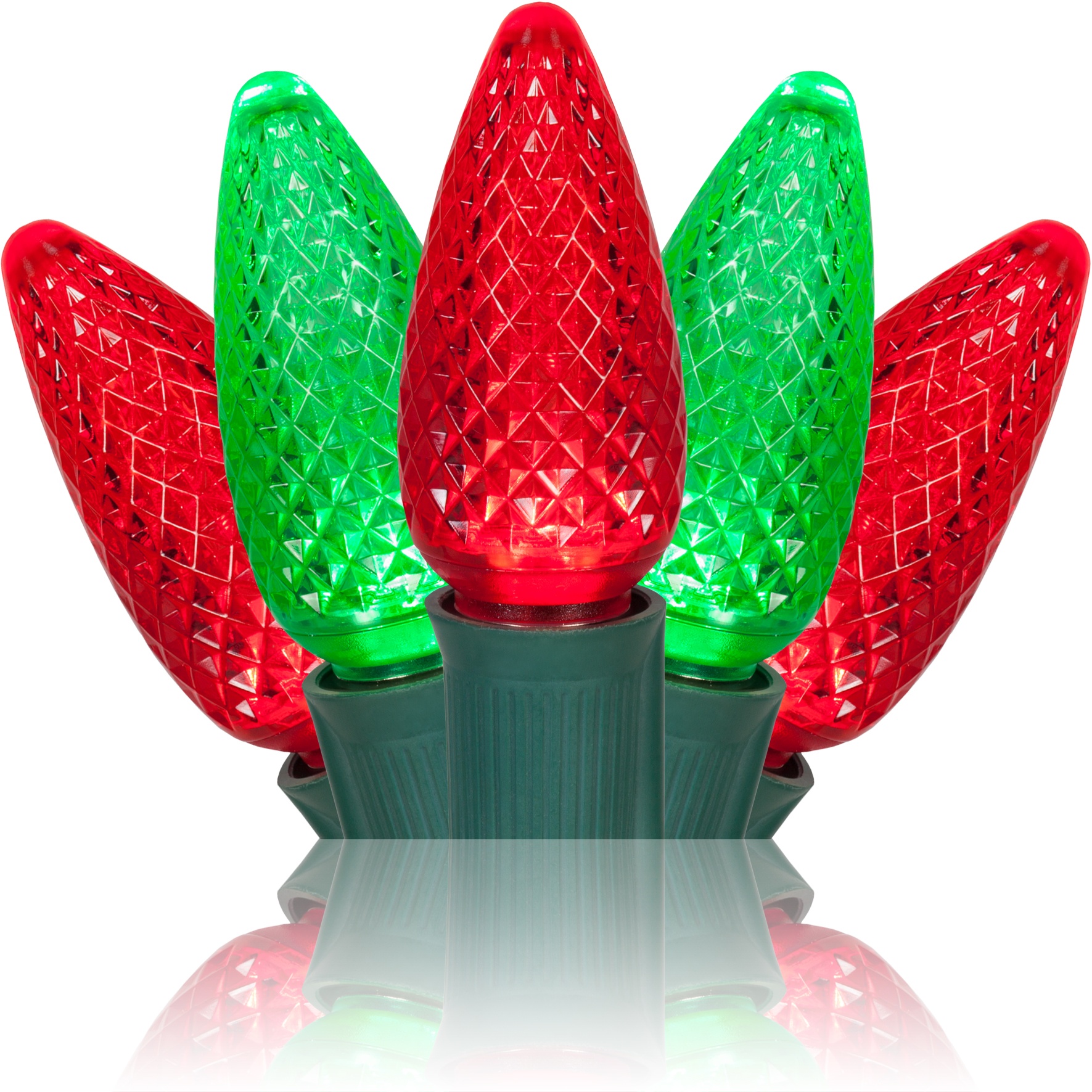 Commercial C7 / C9 Stringers with LED Bulbs