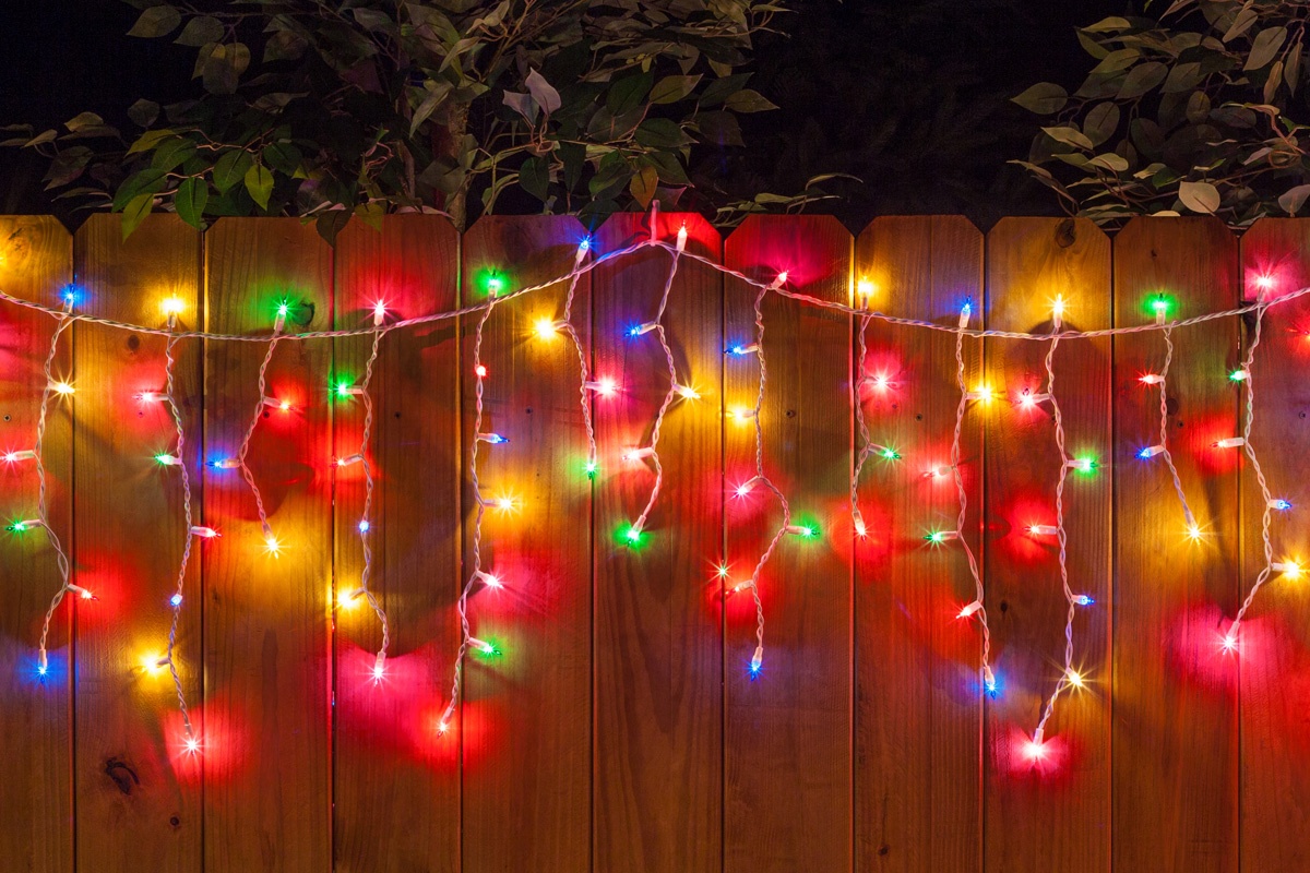 Round colored clearance christmas lights
