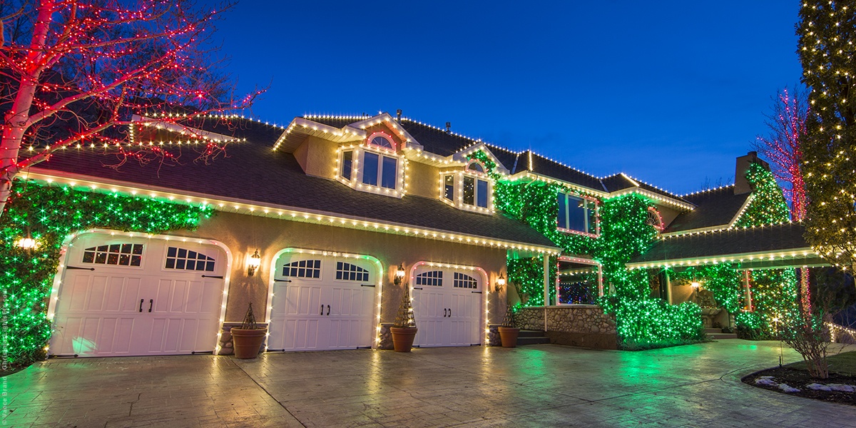 Commercial Christmas Light Installation