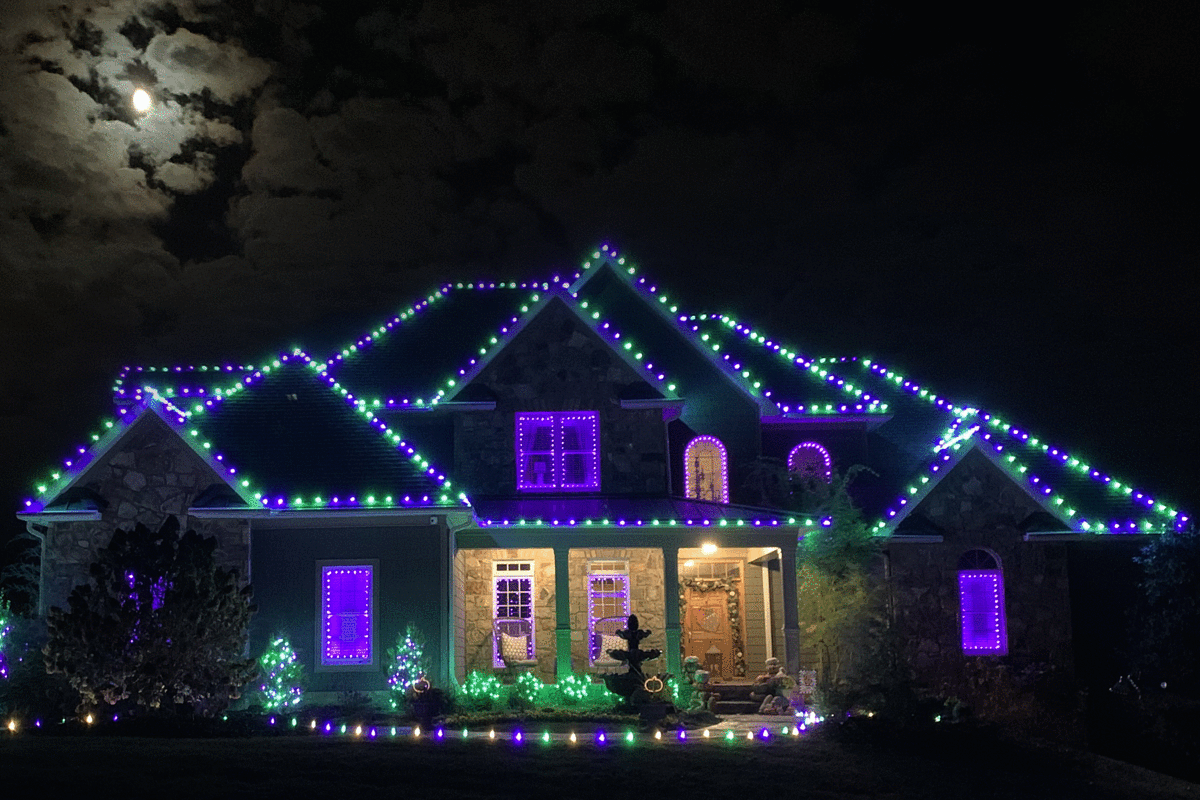 Green Light Halloween
 Halloween Lights & Decoration Ideas